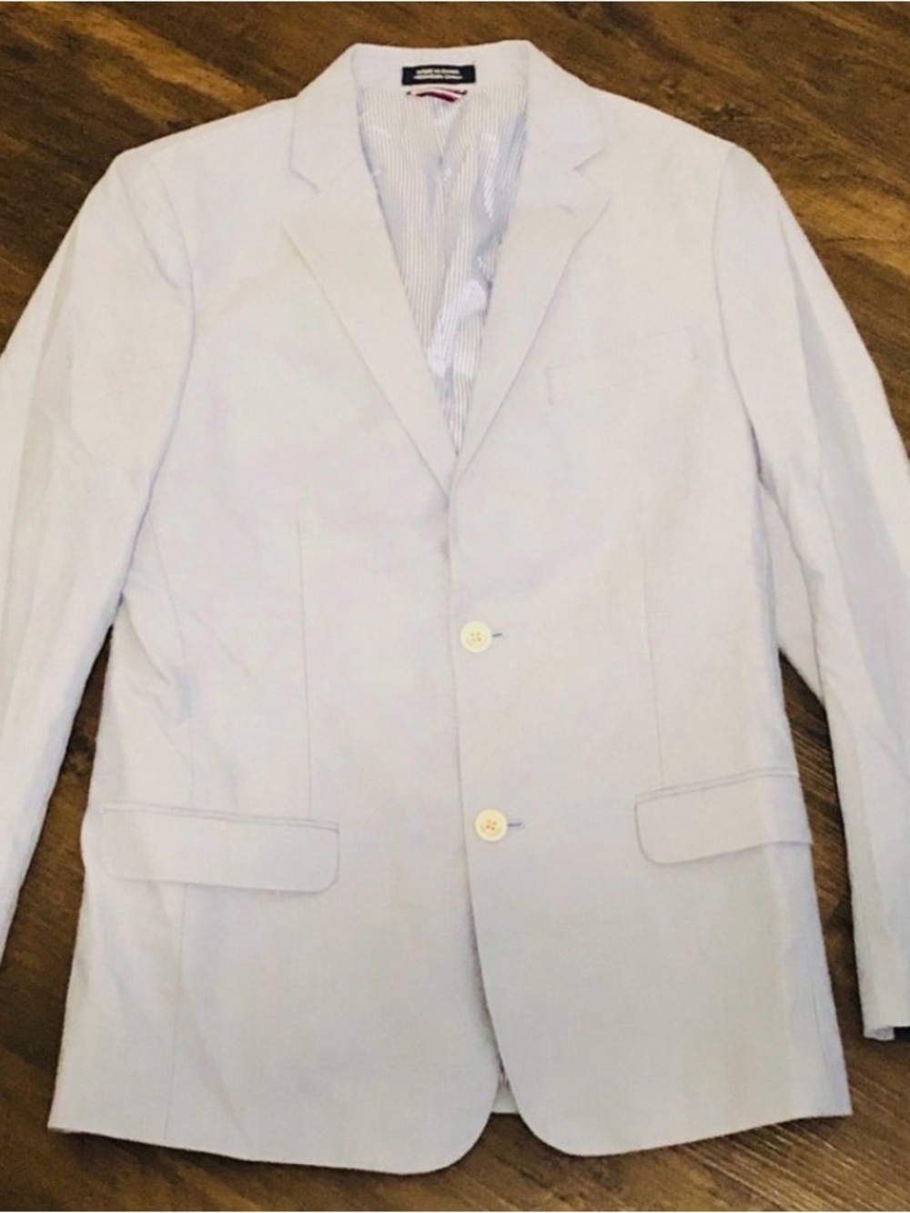 Tommy Hilfiger NWT Boys Size 16 Light Blue Blazer Jacket